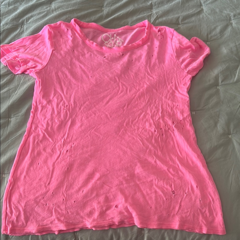 Chaser Pink Short Sleeve Tee  Size XS